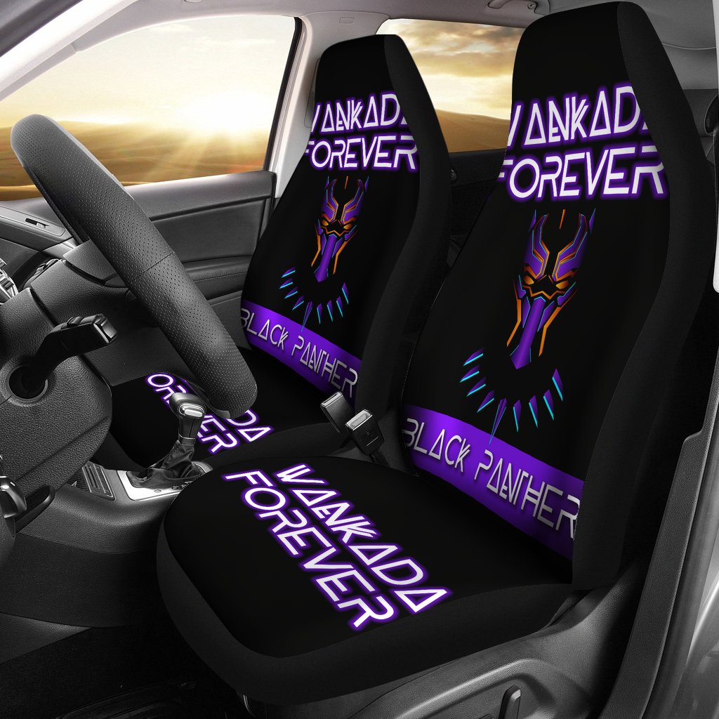 Black Panther Chadwick Boseman Forever Car Seat Cover