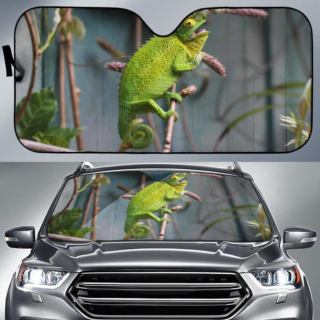 Lizard Reptile 4K Car Sun Shade Gift Ideas 2021