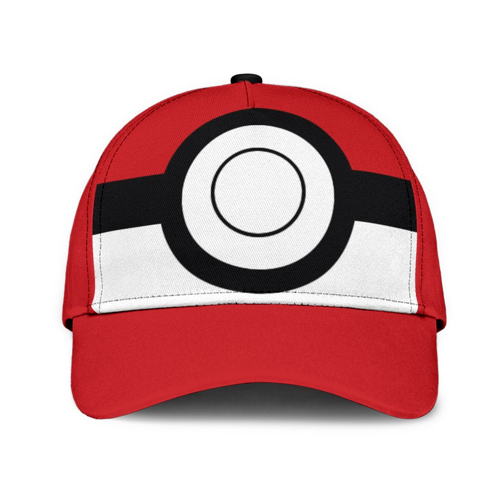 Pokemon Ball Baskeball Fashion Hat Cap