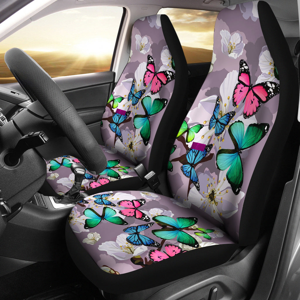 Painting Butterfly Car Seat Covers