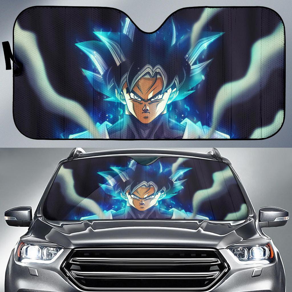 Cool Goku Black Dragon Ball Super 5K Car Sun Shade Gift Ideas 2022