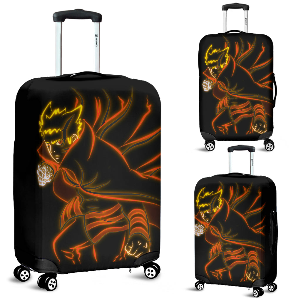 Naruto Baryon Mode Luggage Covers