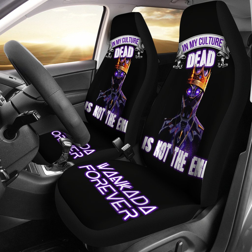 Black Panther Chadwick Boseman Car Seat Cover