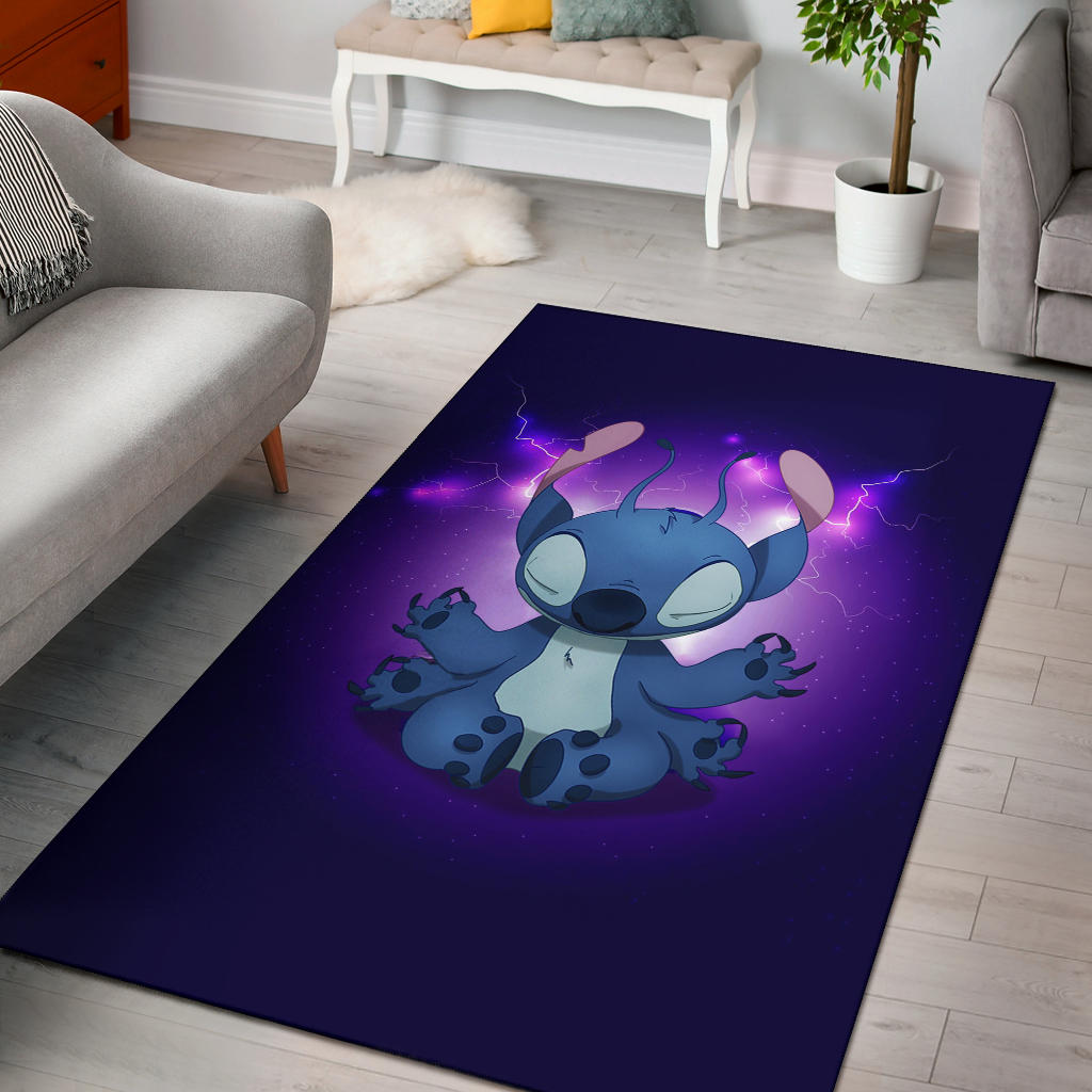 Stitch Do Yoga Funny Custom Premium Carpet