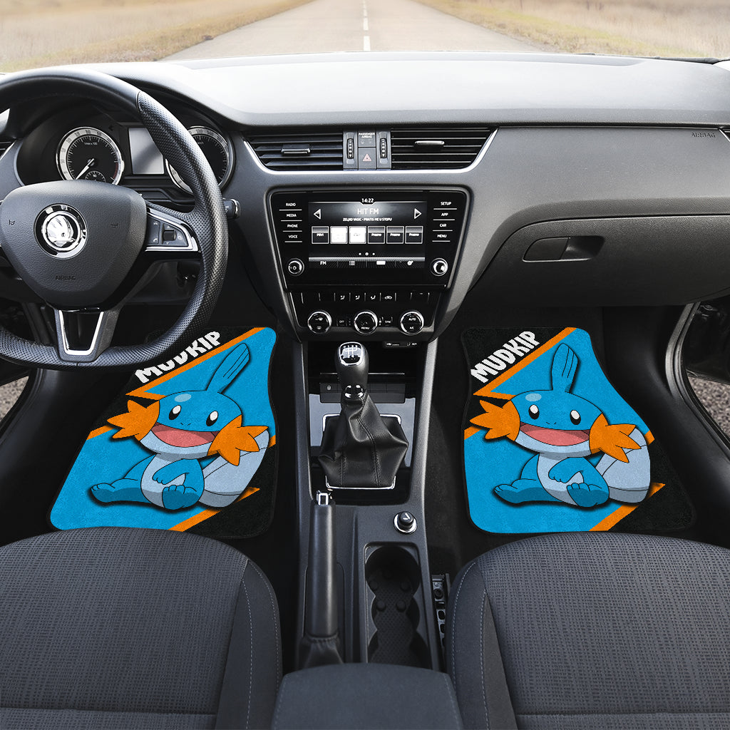 Mudkip Car Floor Mats Custom Anime Pokemon Car Interior Accessories
