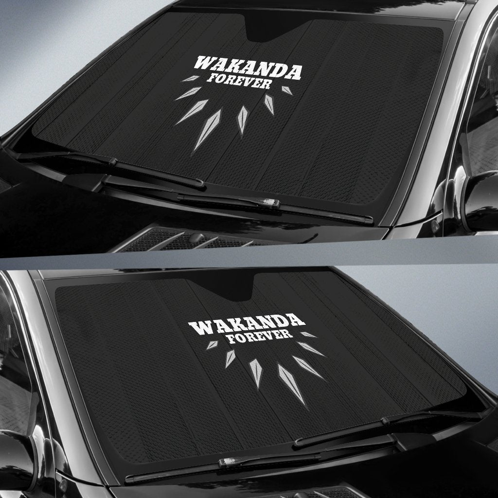 Wakanda Forever Auto Sun Shades