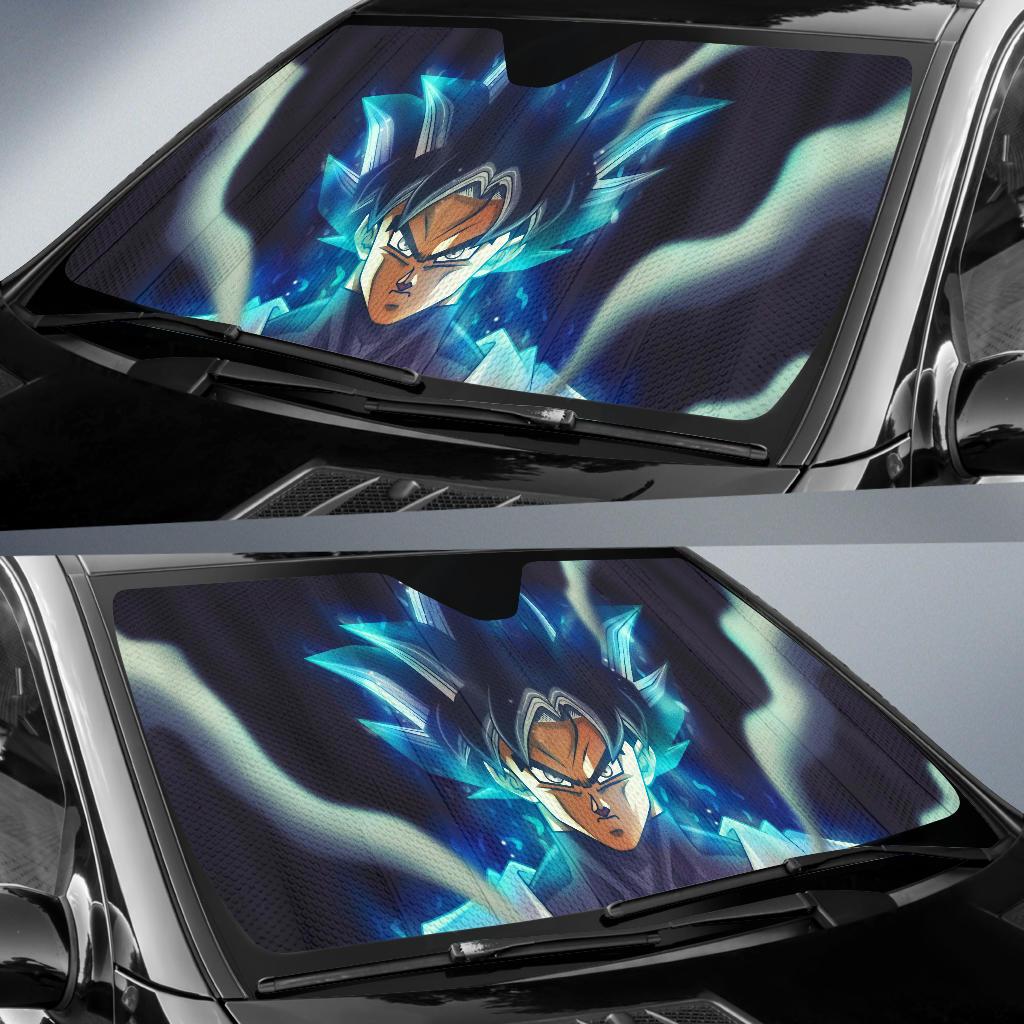 Cool Goku Black Dragon Ball Super 5K Car Sun Shade Gift Ideas 2022