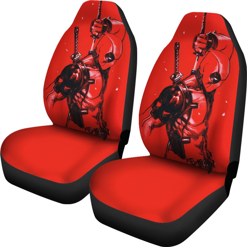 Deapool Car Seat Covers 3 Amazing Best Gift Idea