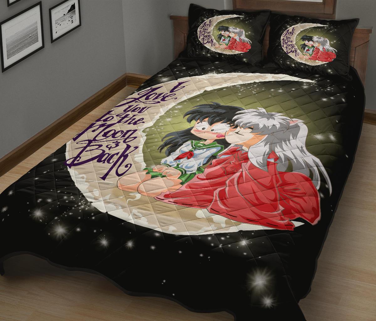 Inuyasha To The Moon Quilt Bed Sets