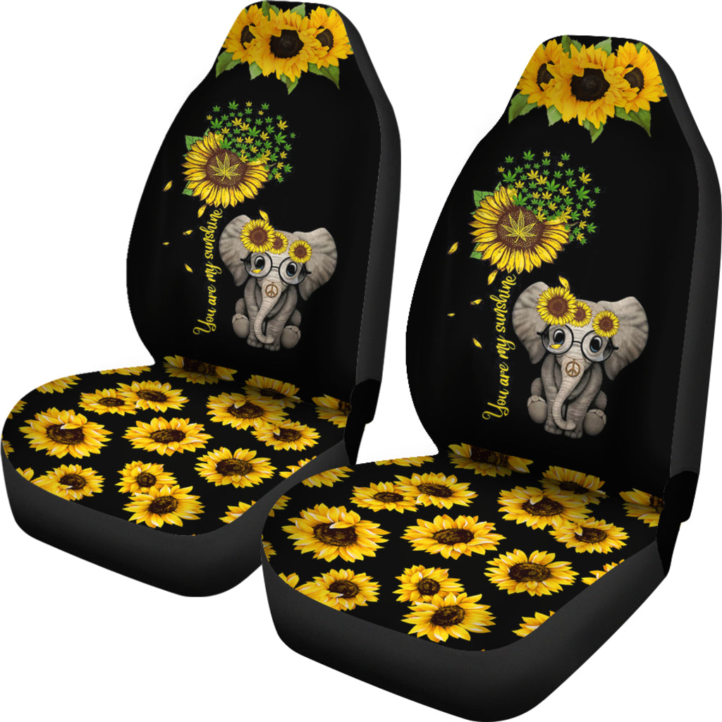 Sunflower Elephant Seat Covers