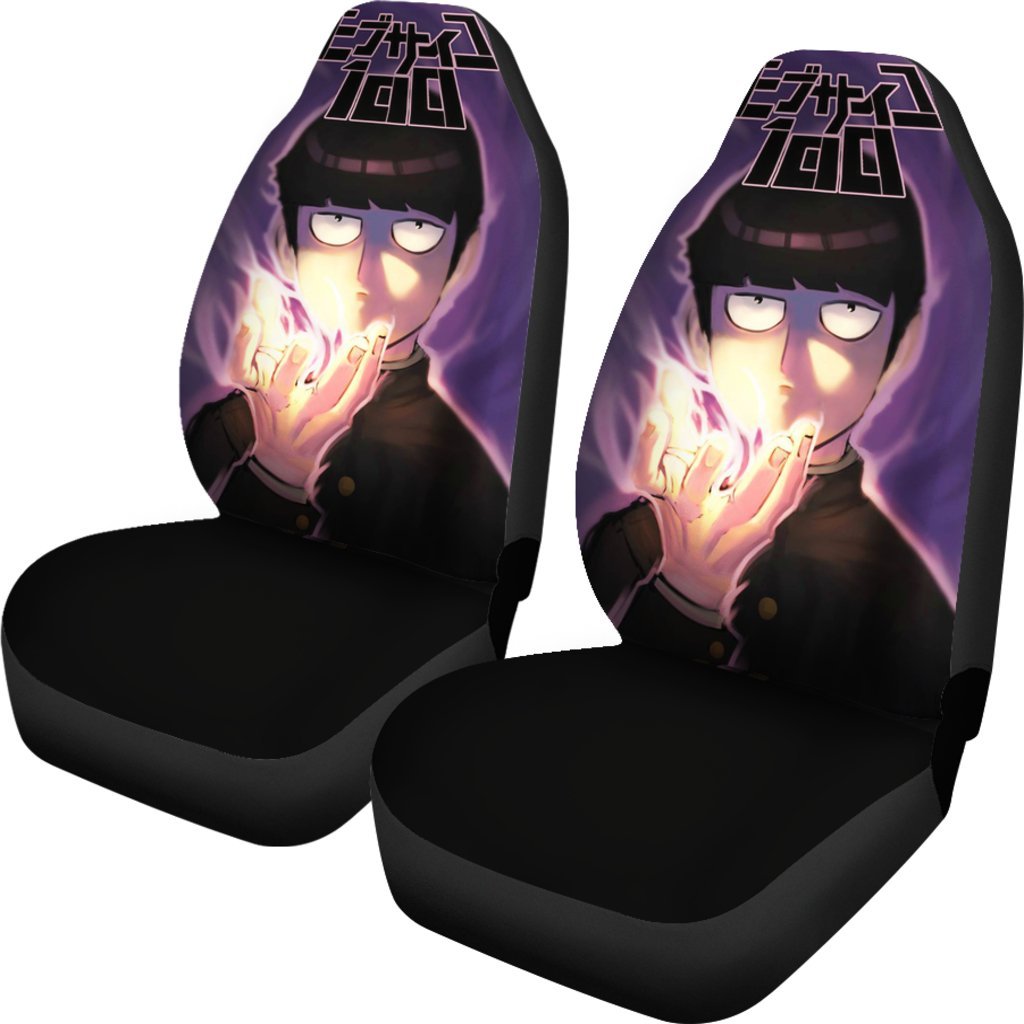 Mob Psycho 100 Purple Best Anime 2022 Seat Covers