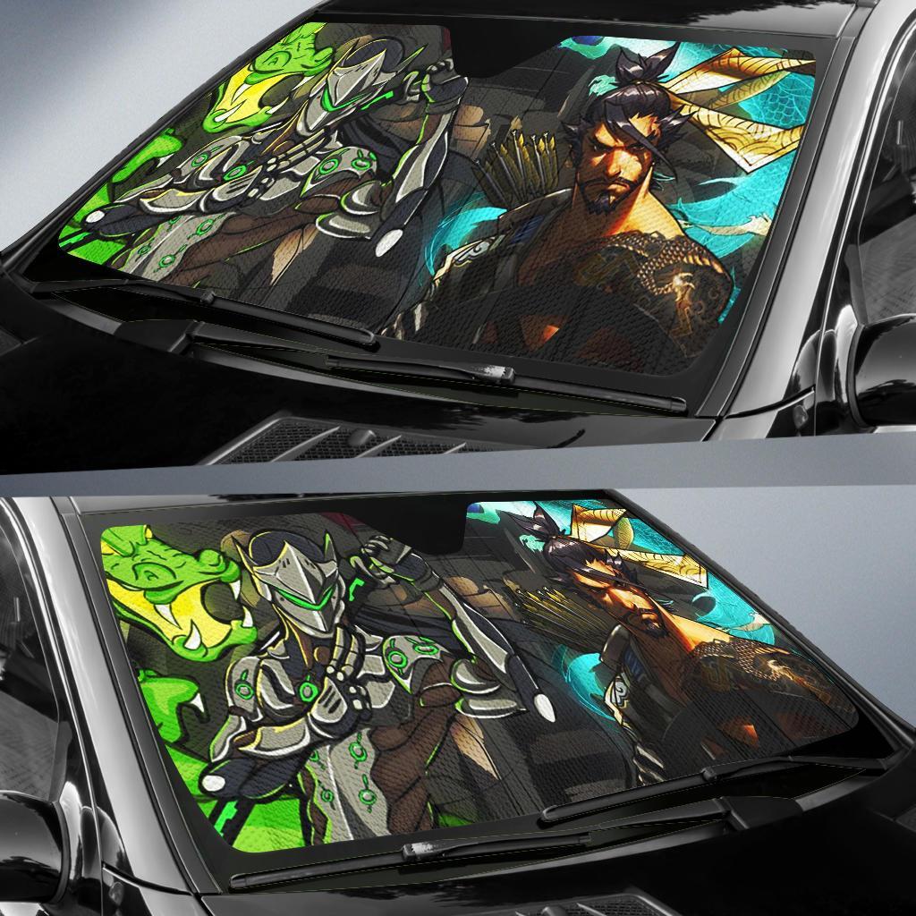 Overwatch Heroes Car Sun Shade Amazing Best Gift Ideas 2021