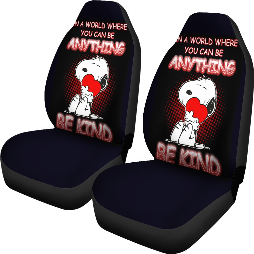Snoopy Car Seat Covers 2 Amazing Best Gift Idea