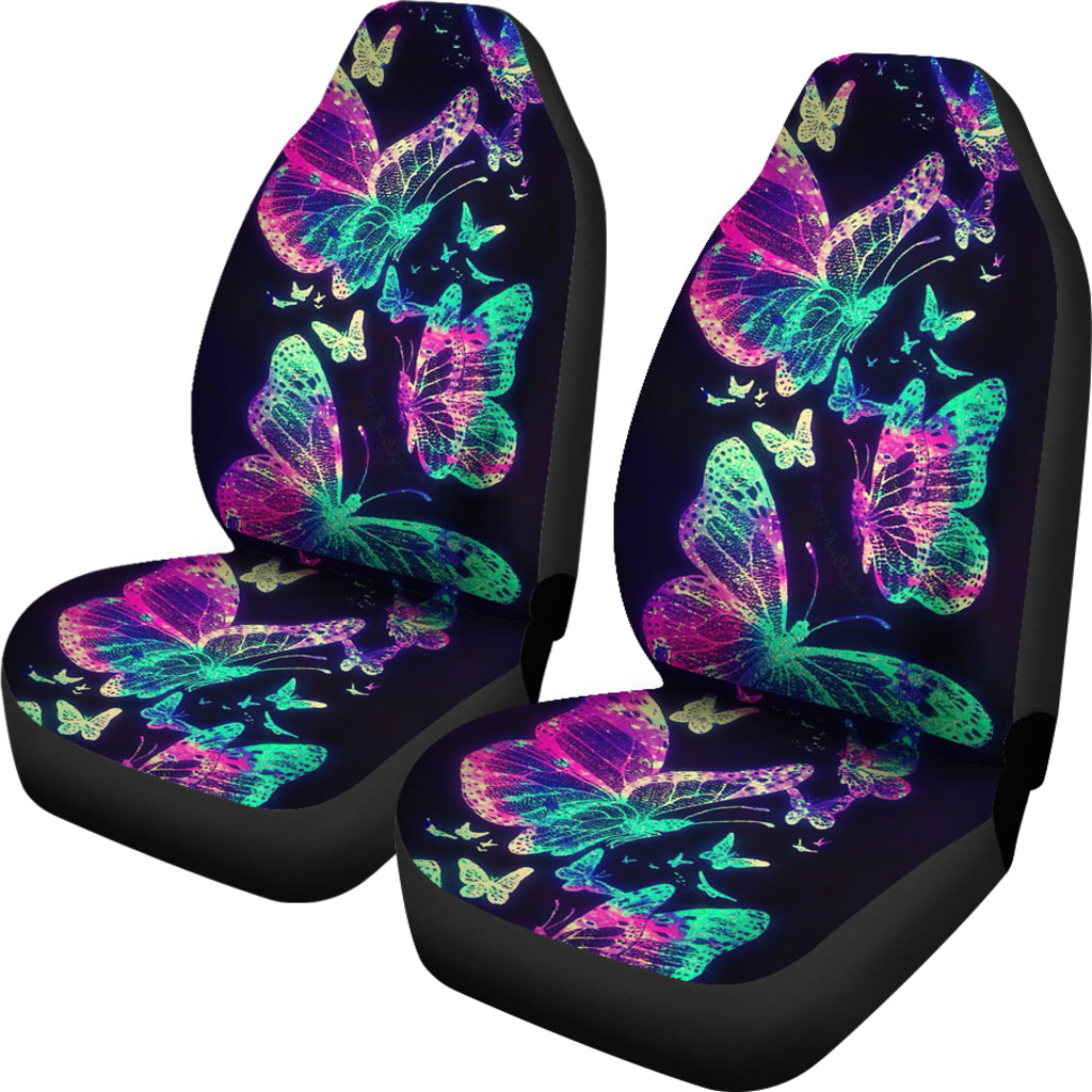 New Rainbow Butterfly Car Seat Covers