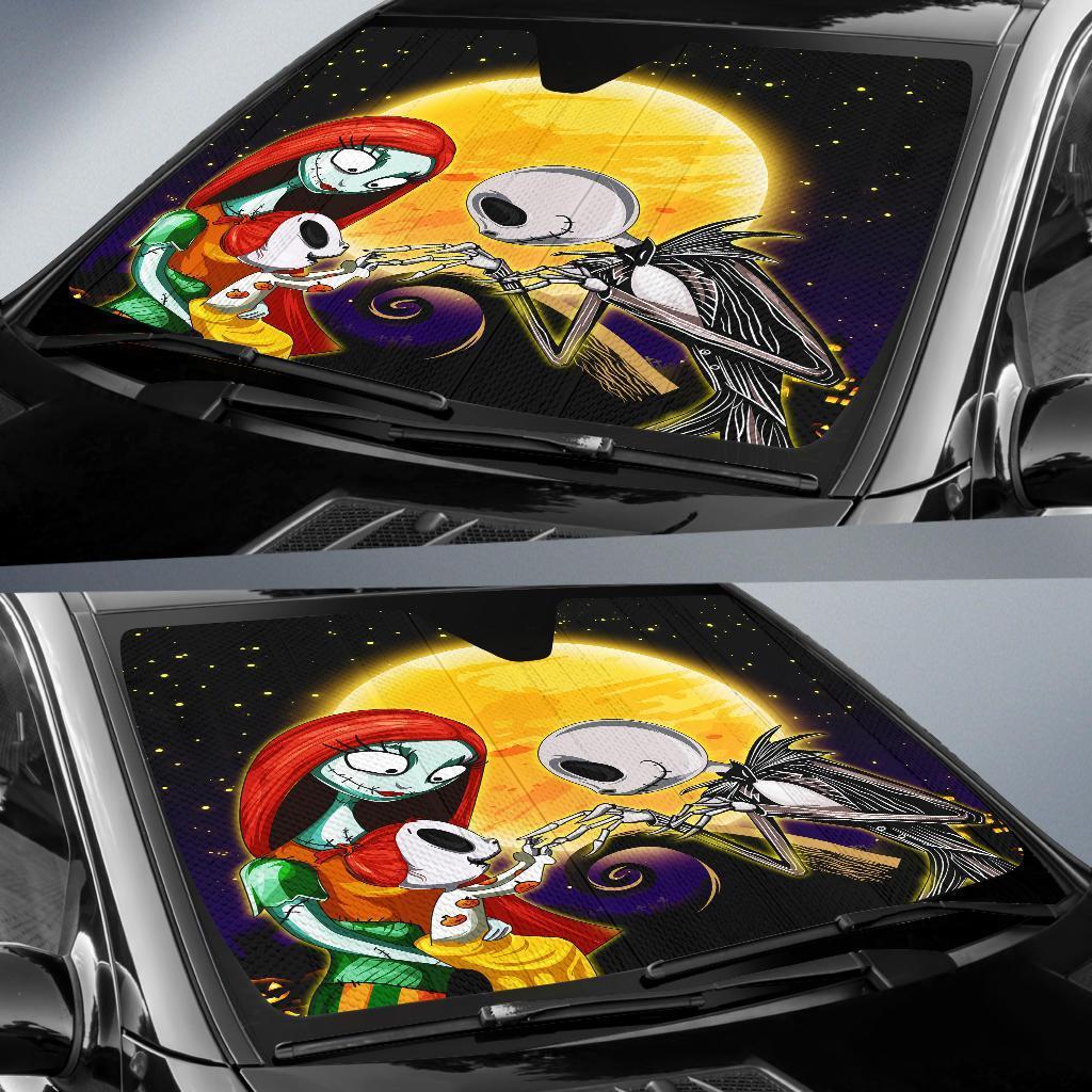Nightmare Before Christmas Family Car Sun Shades Amazing Best Gift Ideas 2022