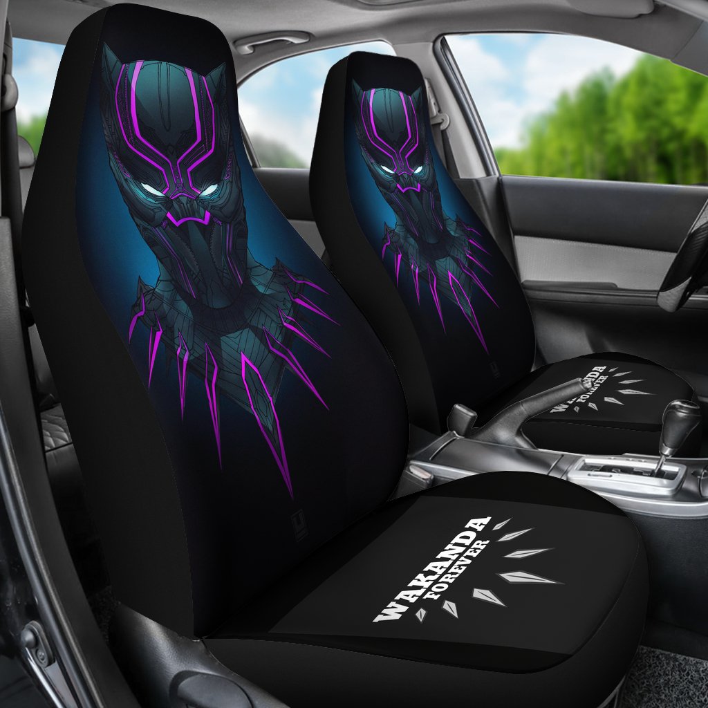 Wakanda Forever Black Panther Rip Car Seat Cover