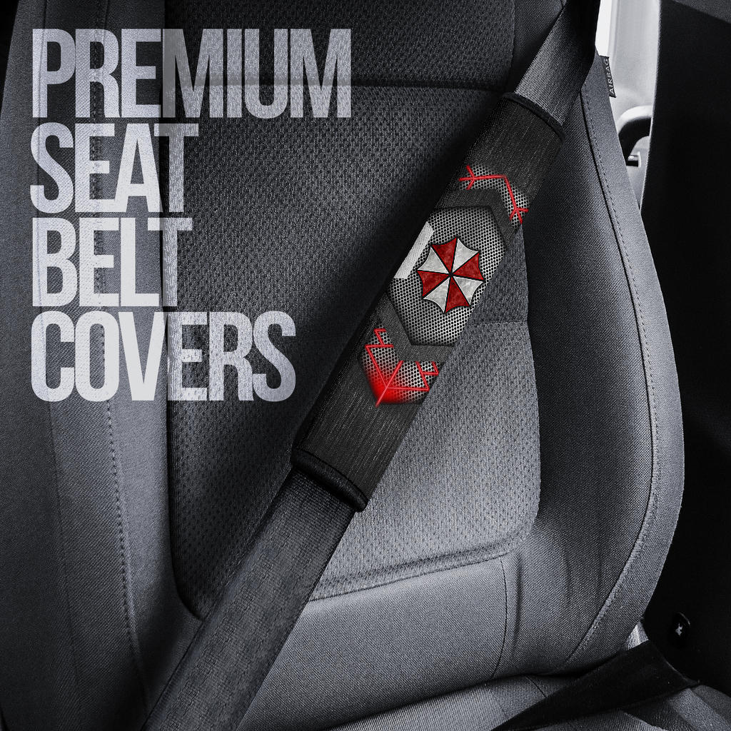 Resident Evil Umbrella Seat Belt Covers