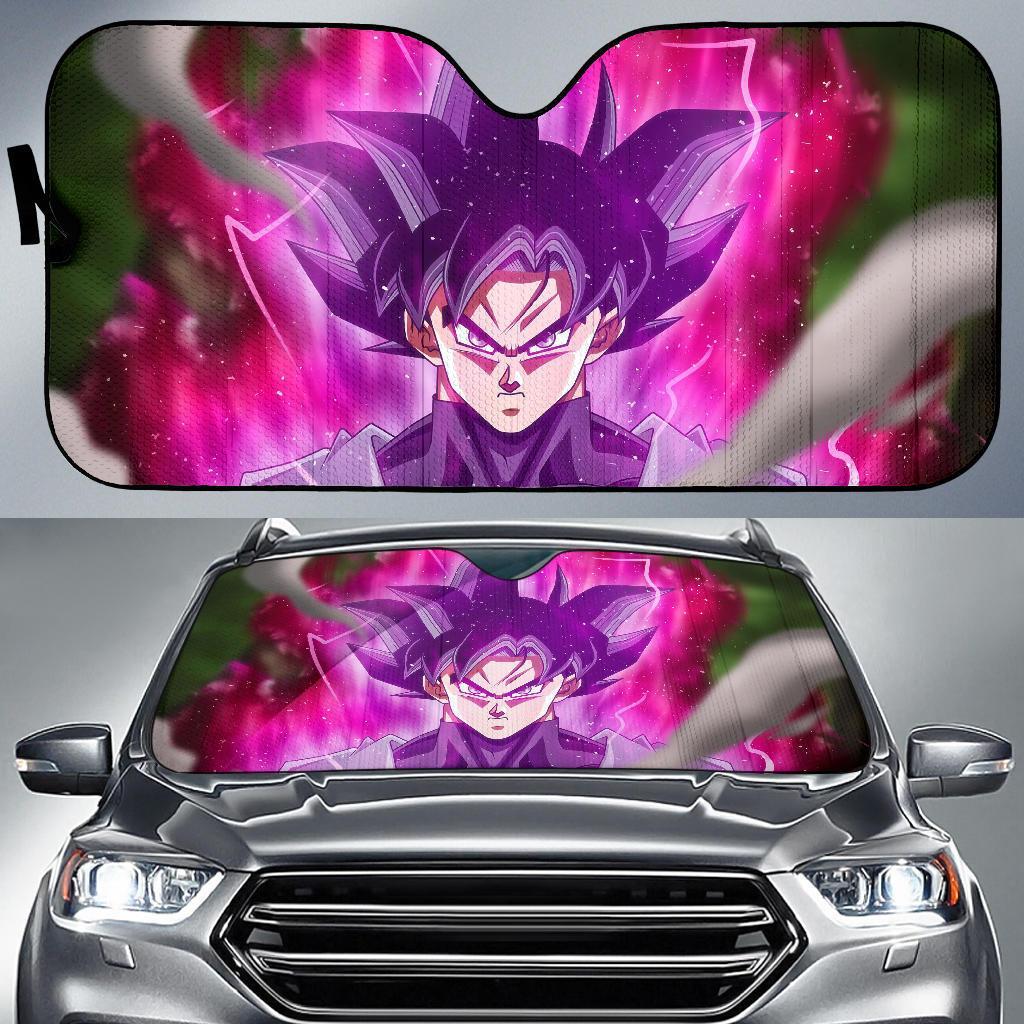 Goku Black Dragon Ball Super 5K Car Sun Shade Gift Ideas 2022