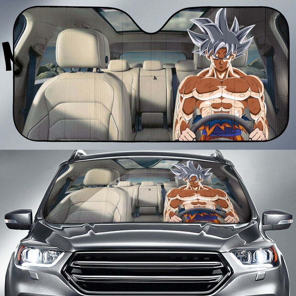 Goku Ultra Instinct Auto Sun Shade Amazing Best Gift Ideas 2022