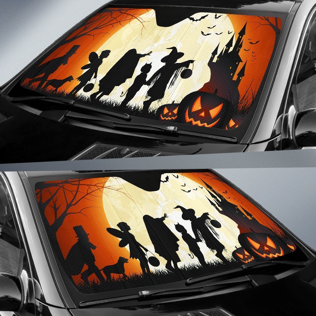 Halloween Auto Sun Shade Amazing Best Gift Ideas 2022