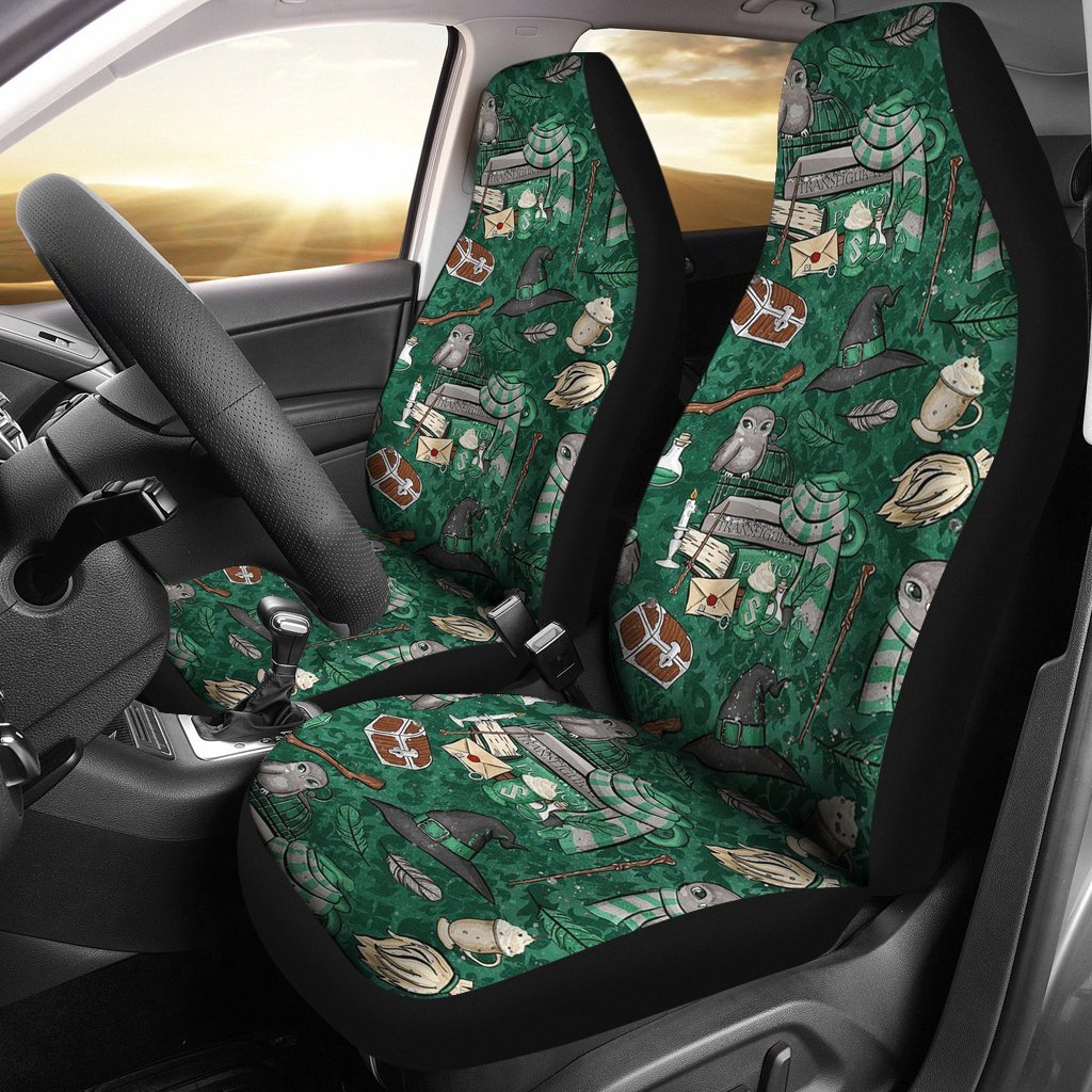 Harry Potter Green Seat Covers Amazing Best Gift Idea