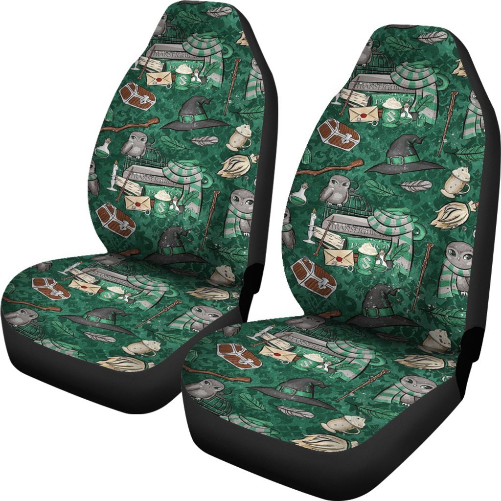 Harry Potter Green Seat Covers Amazing Best Gift Idea