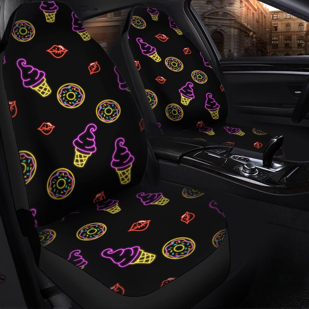 Icream And Donut Seat Covers