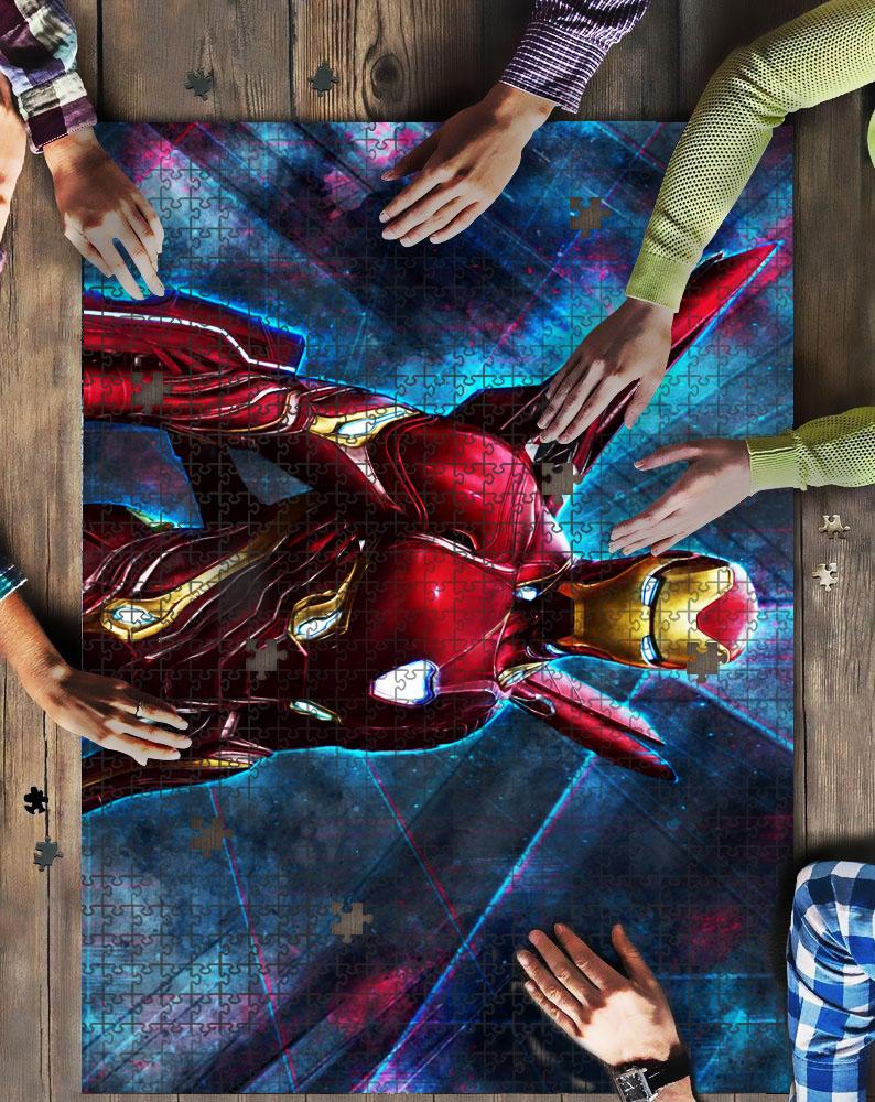 Ironman Avengers Mock Jigsaw Puzzle Kid Toys