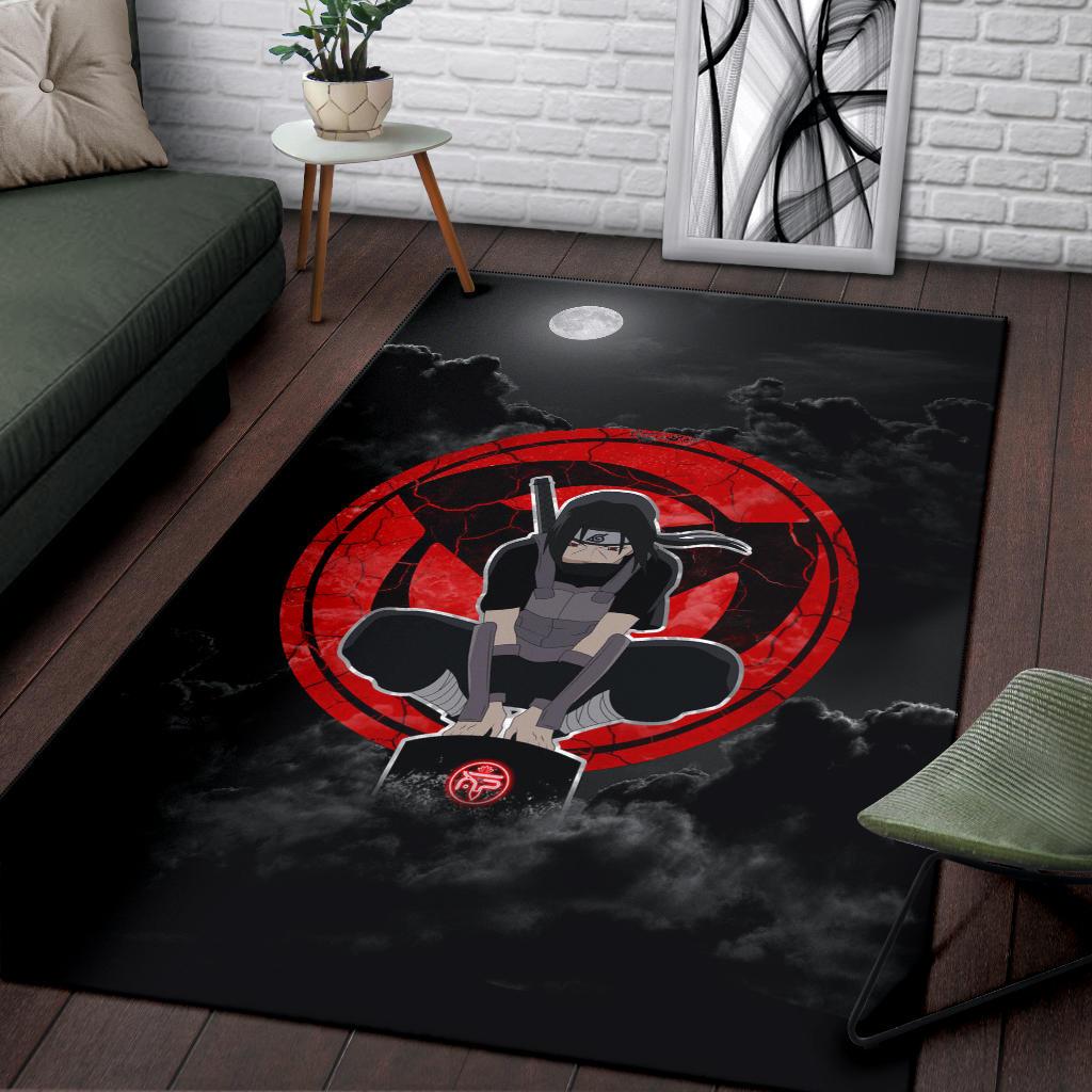 Itachi Anbu Sharingan Accessories Premium Custom Carpet - 99shirt