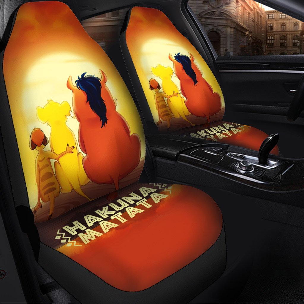 Lion King Hakunamatata Seat Covers