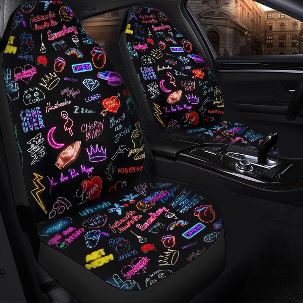 Neon Seat Covers