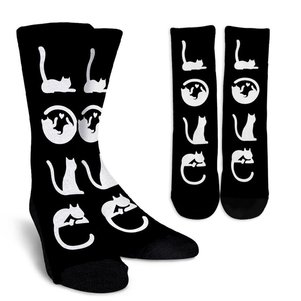Love Cat Socks