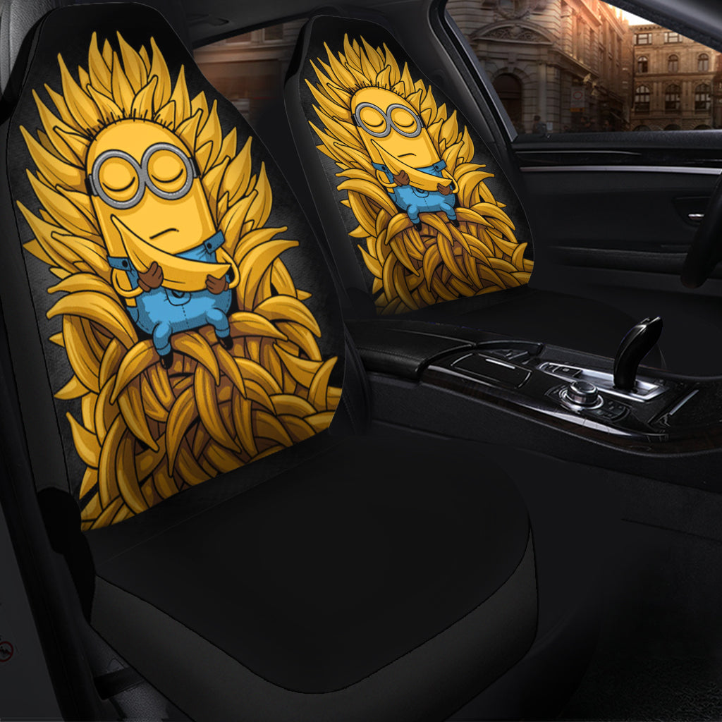Minion King Of Banana Seat Covers