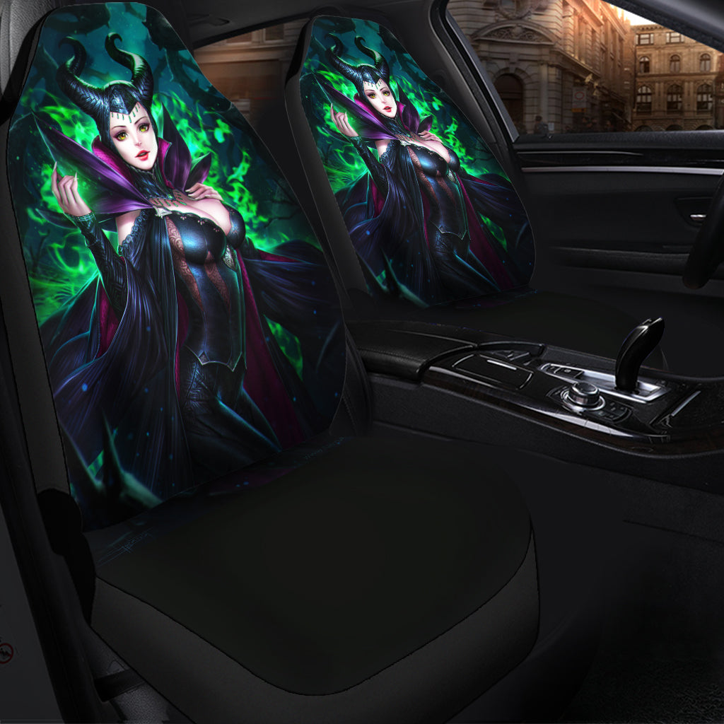 Maleficent Art Seat Covers