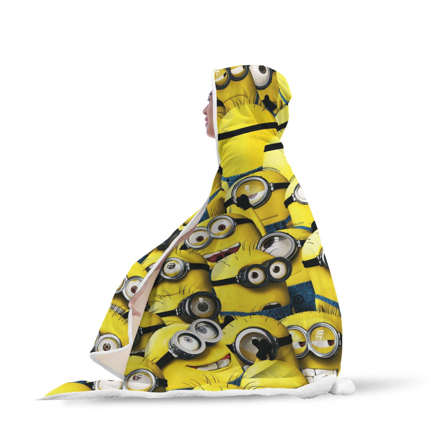 Minions Hooded Blanket