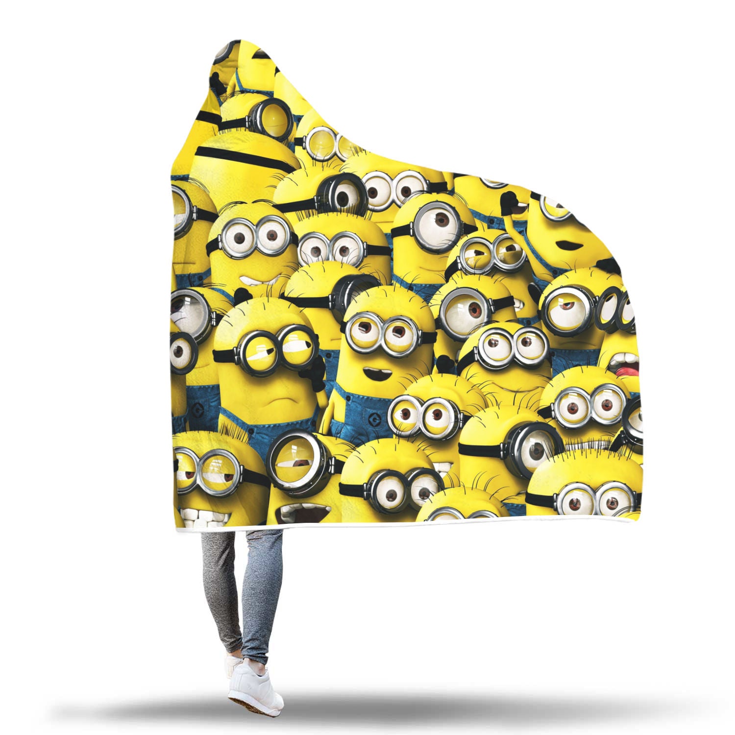 Minions Hooded Blanket