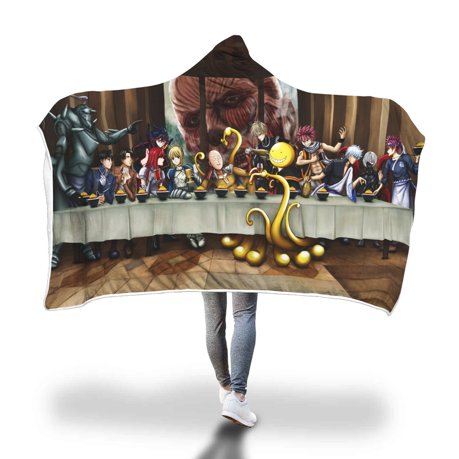 The Last Party Anime Hooded Blanket