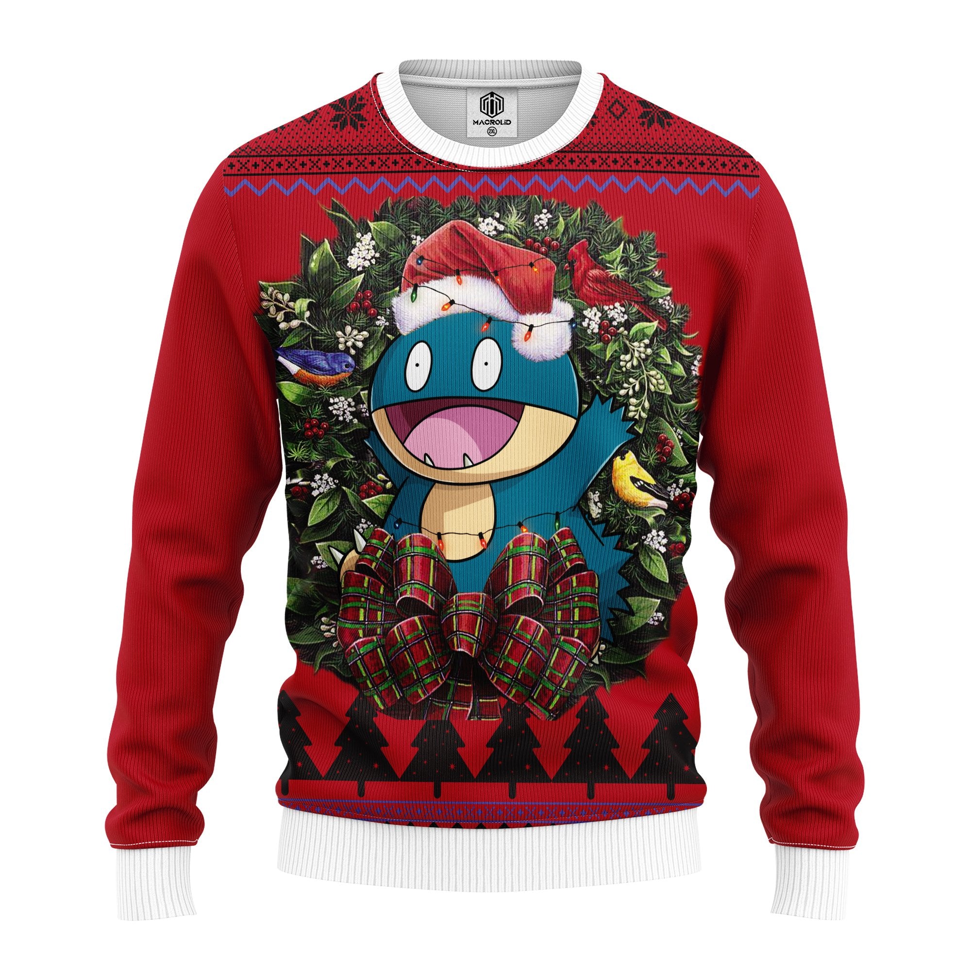 Munchlax Pokemon Noel Mc Ugly Christmas Sweater Thanksgiving Gift