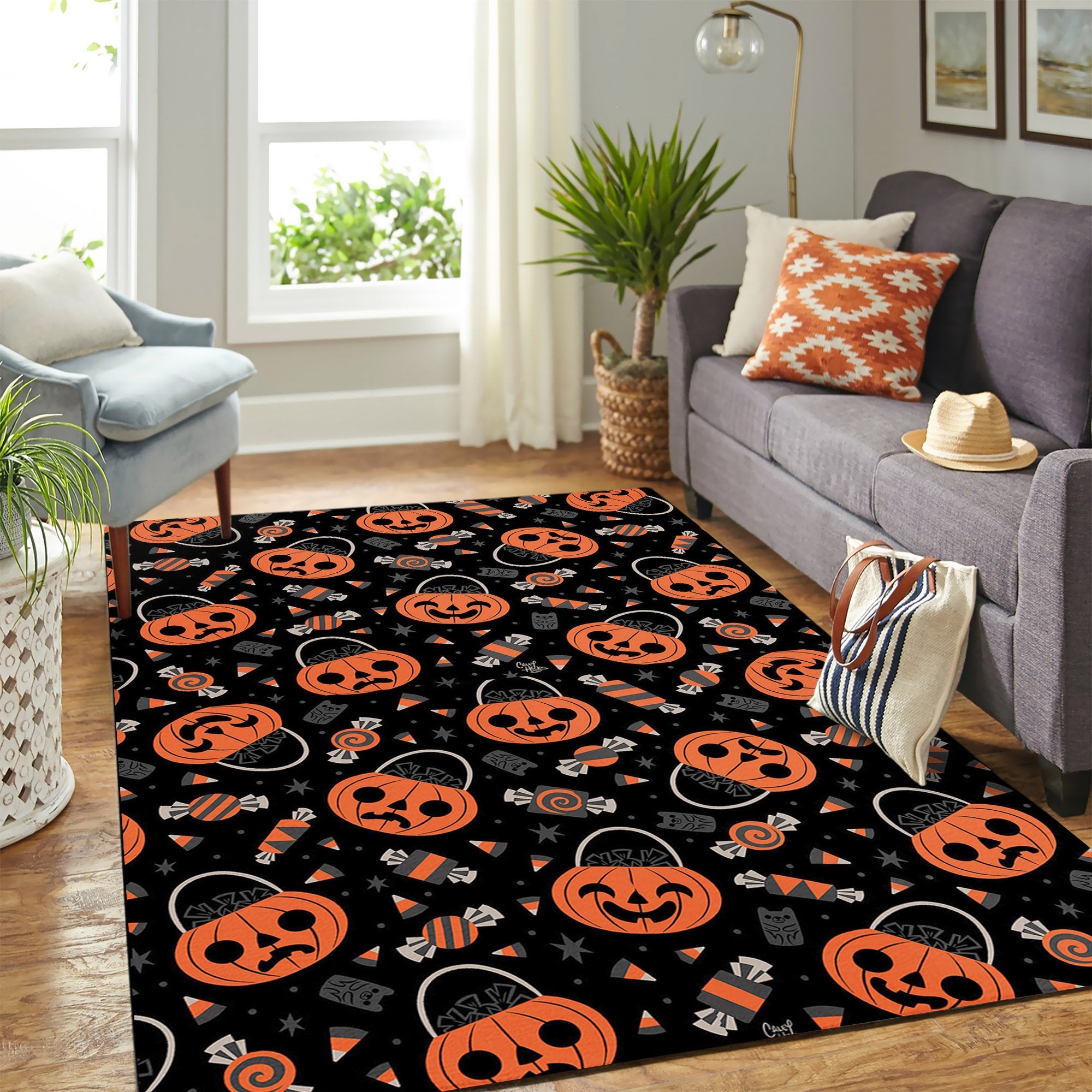 Pumpkin Halloween Carpet - 99shirt