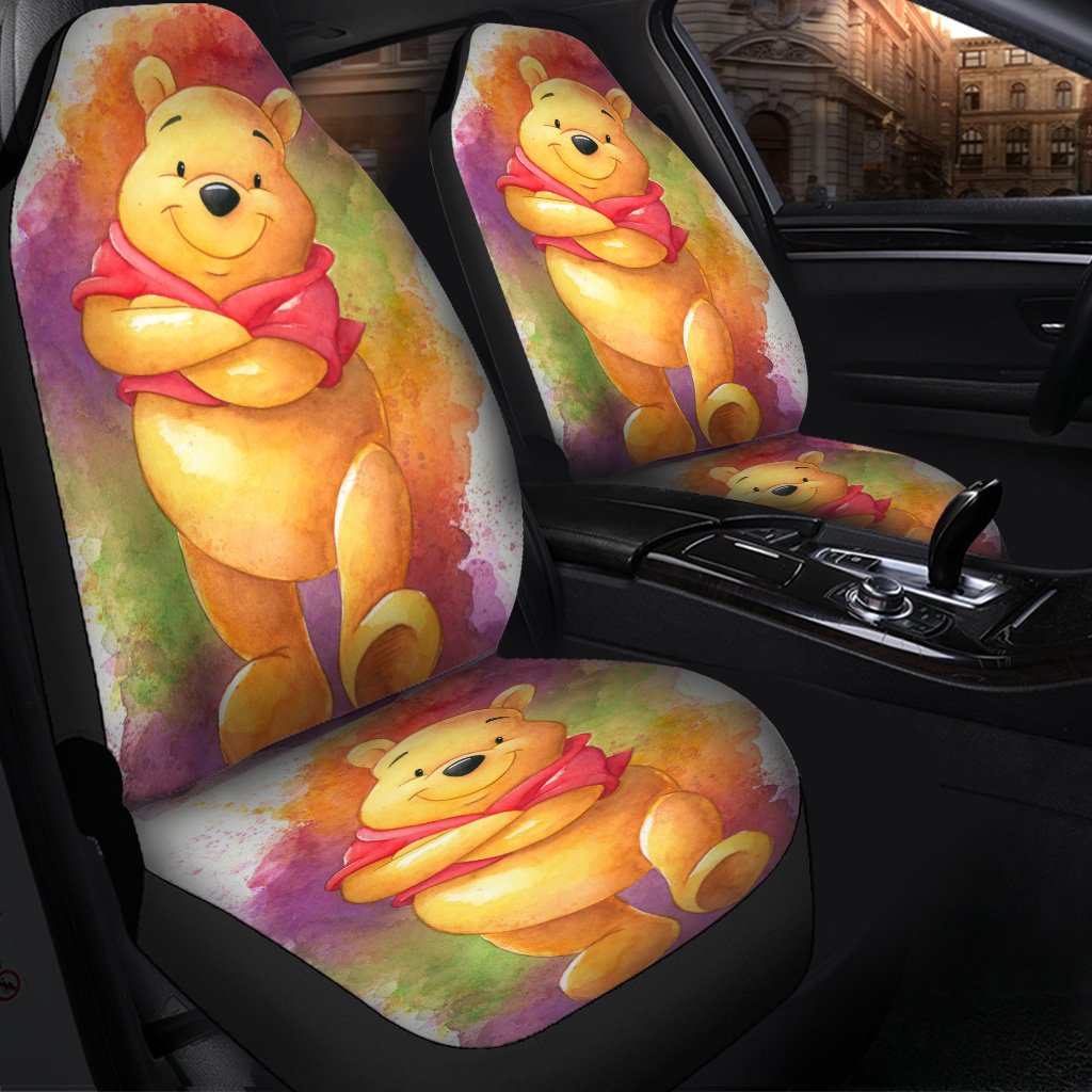 Winnie The Pooh Cute Seat Cover