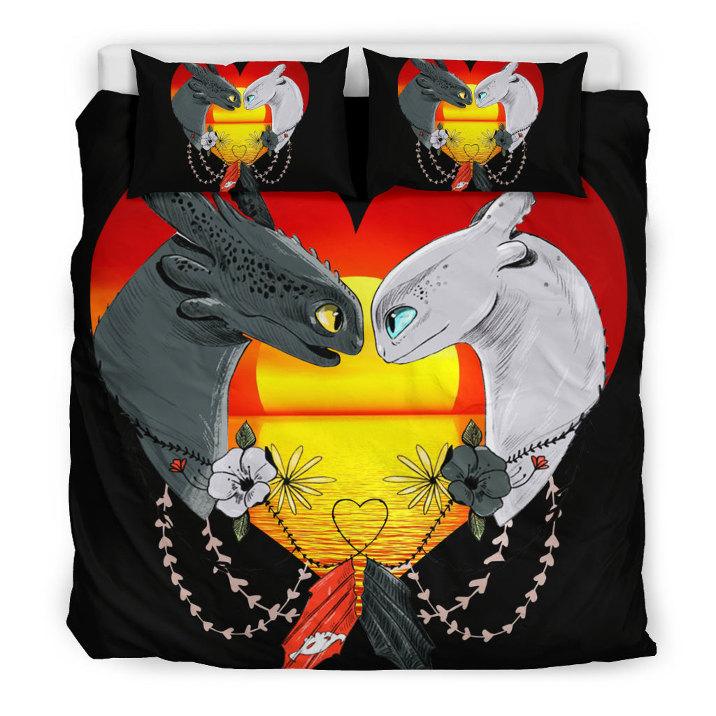 Train Your Dragon Bedding Set Duvet Cover And Pillowcase Set