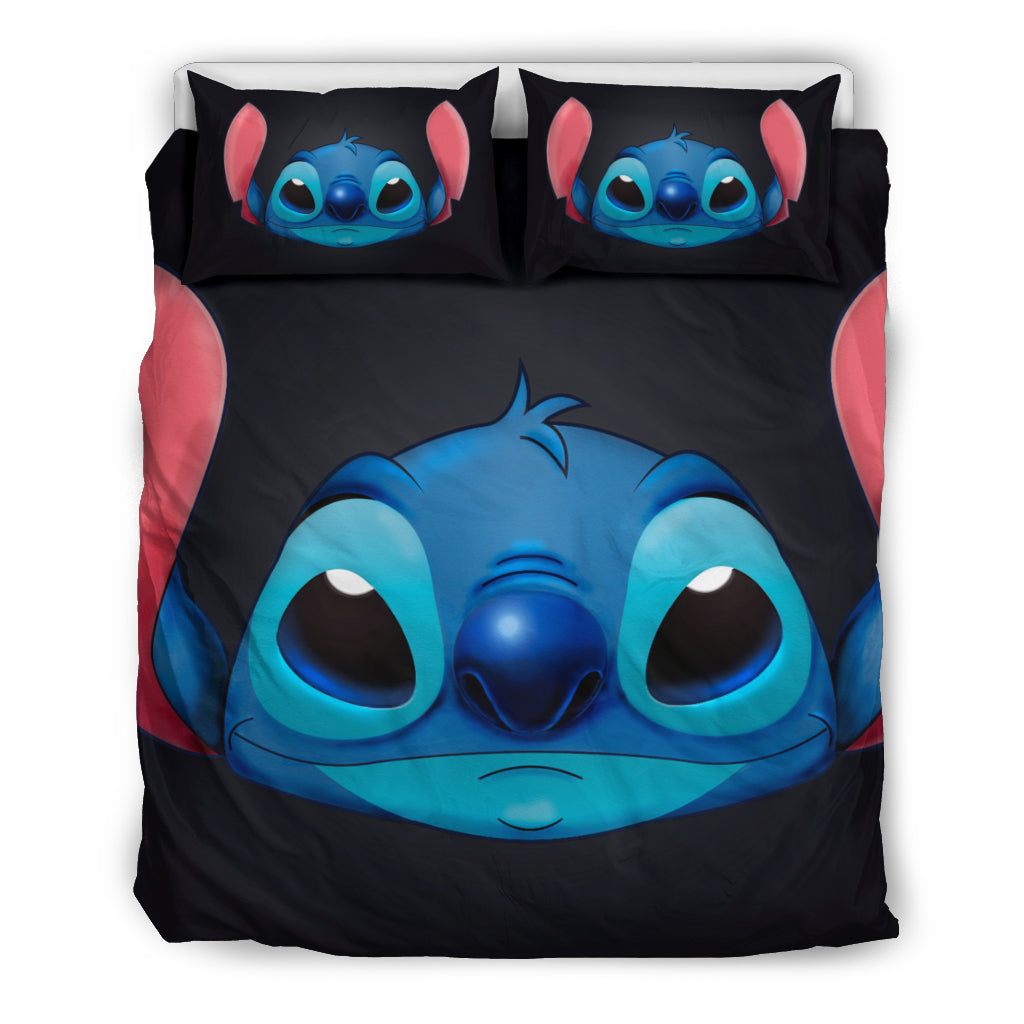 Cute Stitch Bedding Set Duvet Cover And Pillowcase Set
