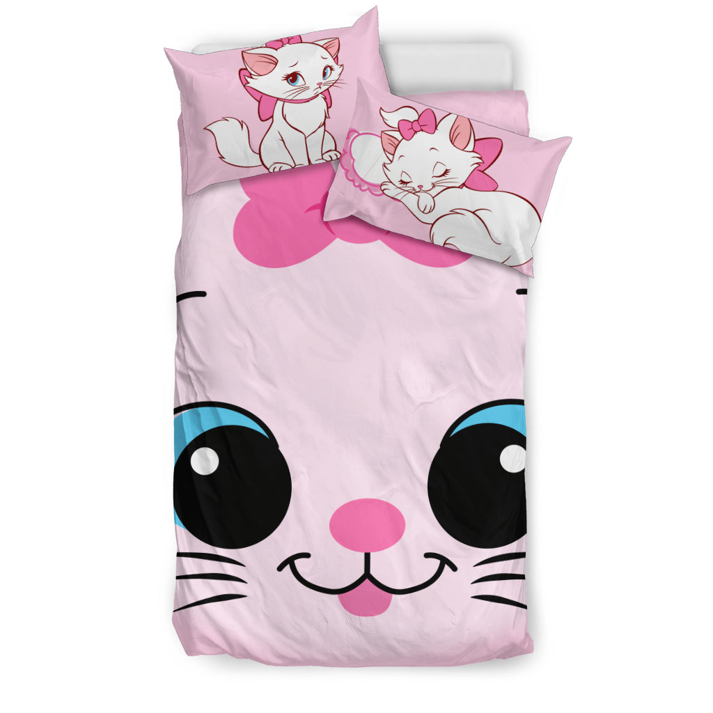 Marie The Aristocats Bedding Set 2 Duvet Cover And Pillowcase Set