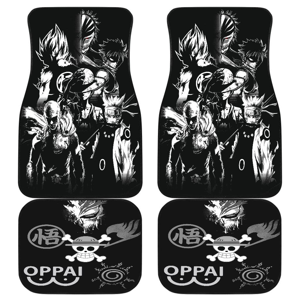 Anime Heroes 2021 Front And Back Car Mats