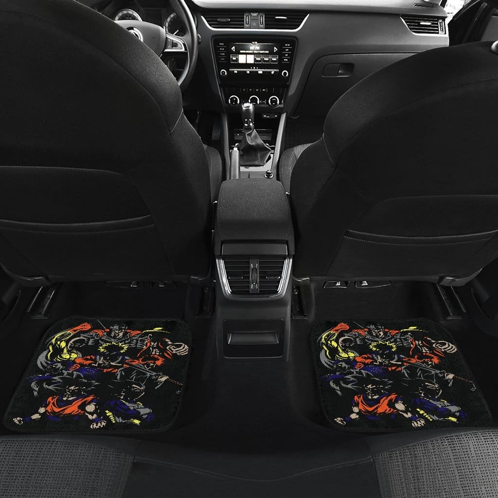 Anime Heroes Front And Back Car Mats (Set Of 4)