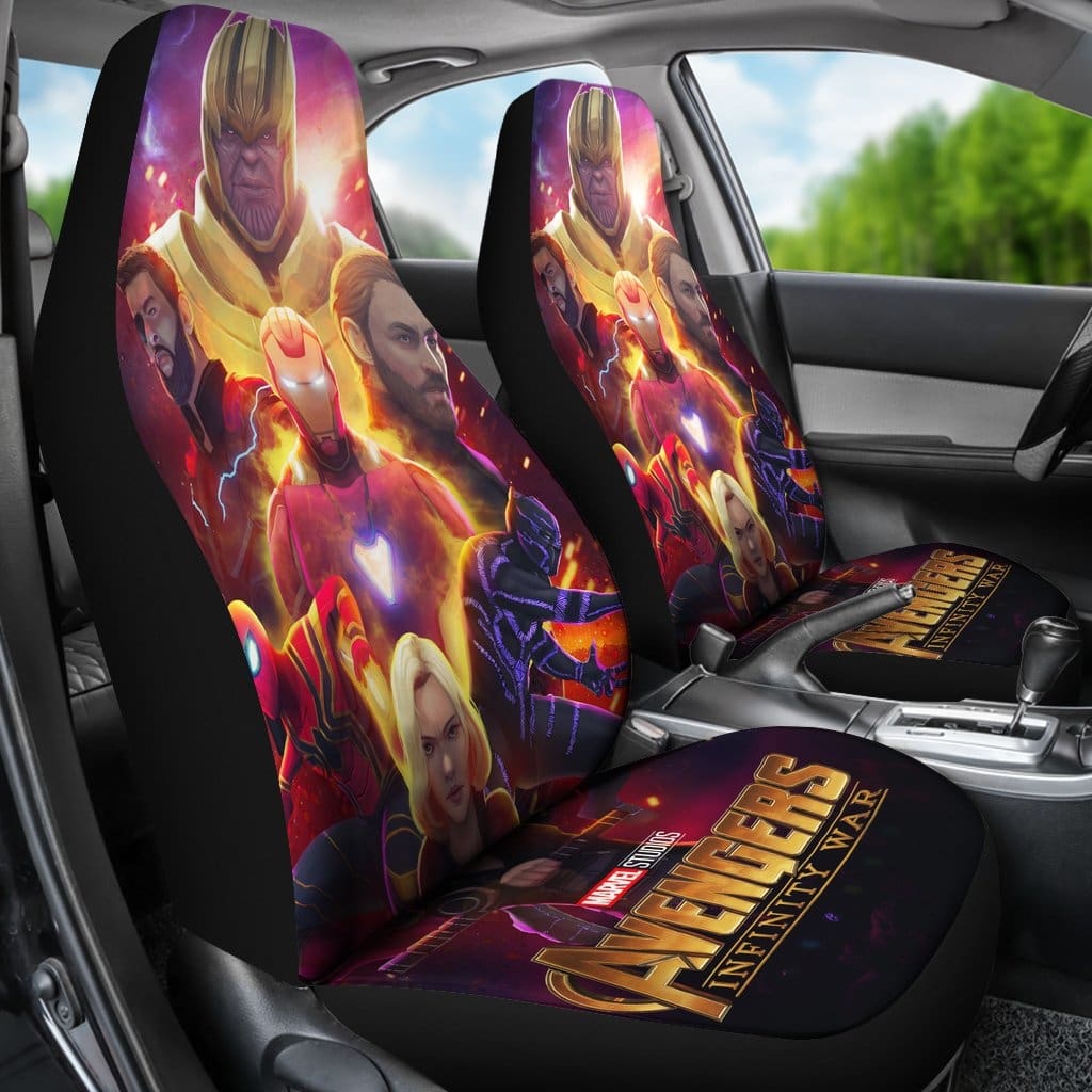 Avengers Infinity War Car Seat Covers Amazing Best Gift Idea