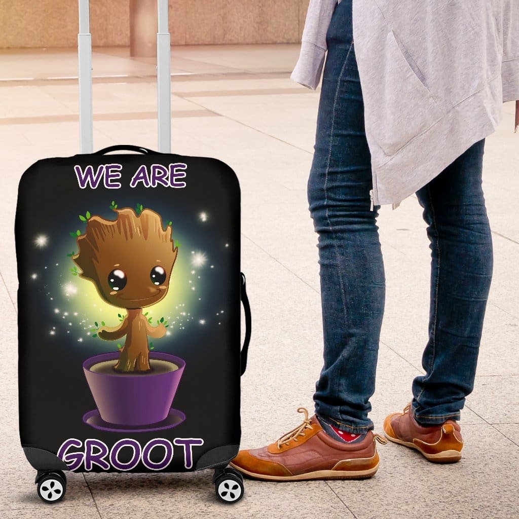 Baby Groot Guardians Of The Galaxy Luggage Covers