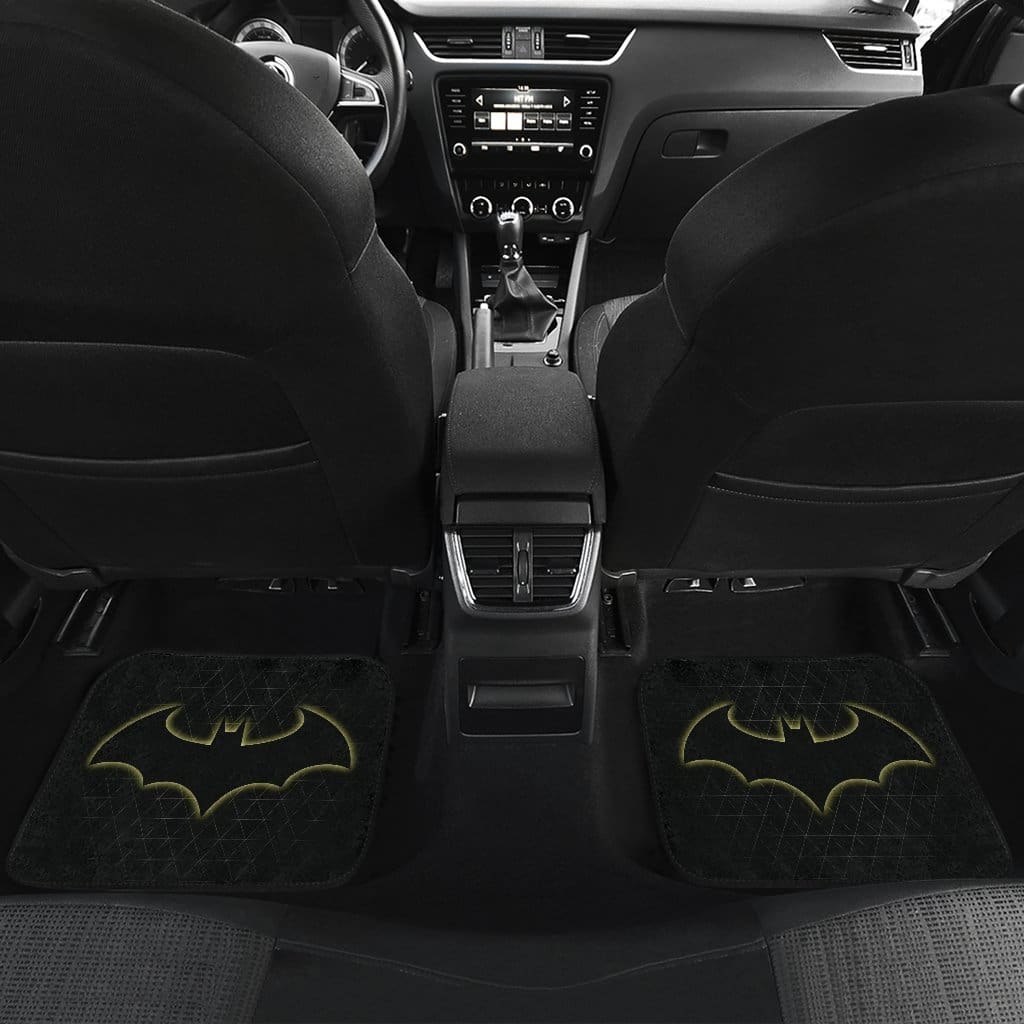 Batman Front And Back Car Mats (Set Of 4)