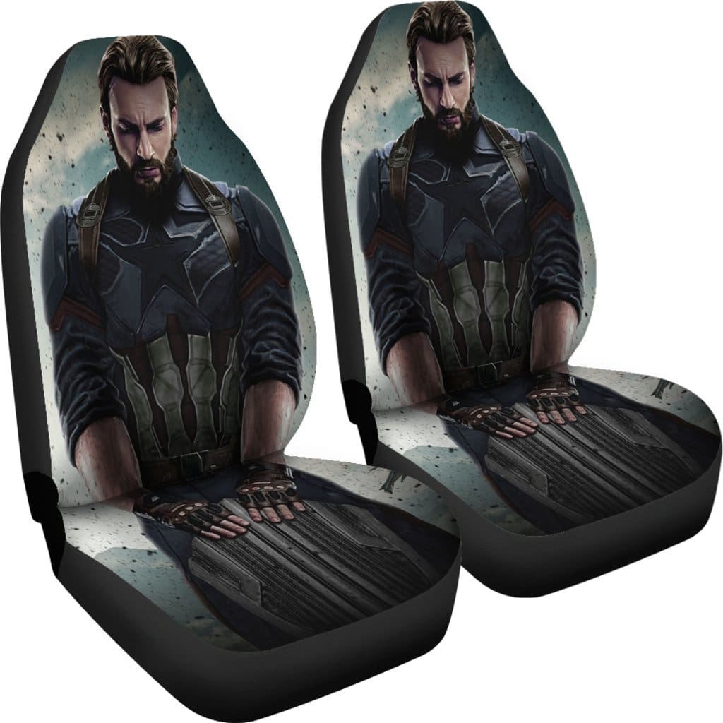 Captain America Car Seat Covers Amazing Best Gift Idea