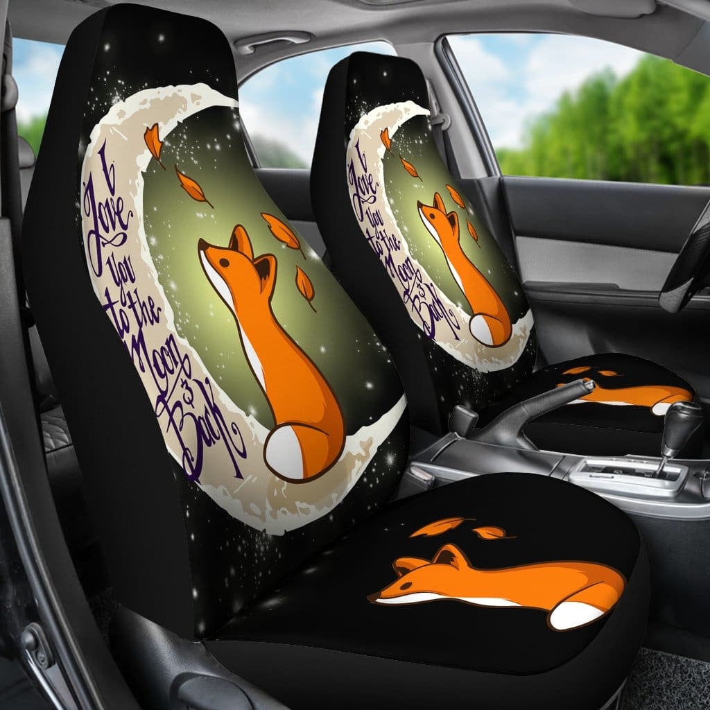 Cute Fox Car Seat Covers Amazing Best Gift Idea